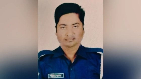 কিশোরগঞ্জে উদ্ধারকাজে যাওয়ার সময় দুর্ঘটনায় পুলিশ সদস্যের মৃত্যু