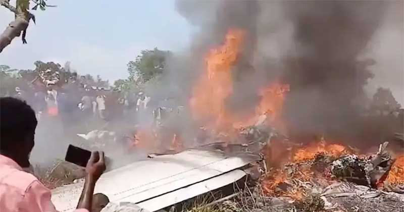 কঙ্গোতে বিমান বিধ্বস্ত হয়ে ২ জ্যেষ্ঠ সেনা কর্মকর্তাসহ ১৪ জন নিহত