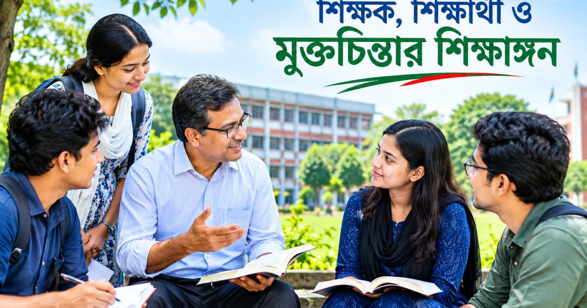 শিক্ষক, শিক্ষার্থী ও মুক্তচিন্তার শিক্ষাঙ্গন পর্ব ১