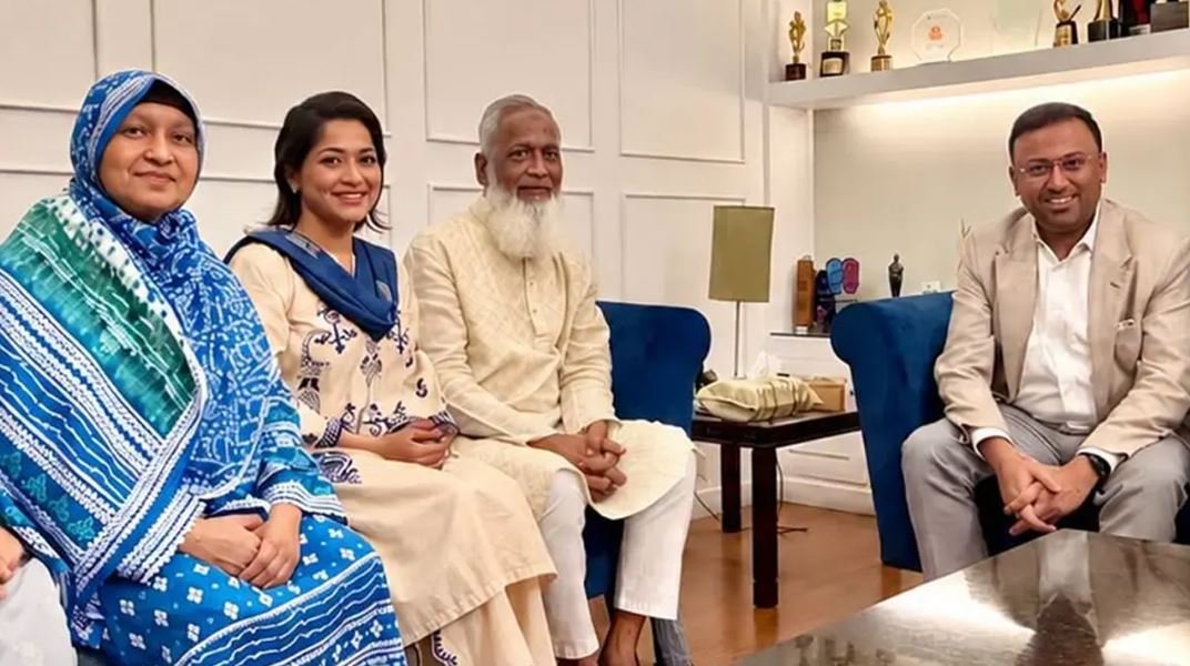 বাঁধনের বাসায় গেলেন পররাষ্ট্র প্রতিমন্ত্রী
