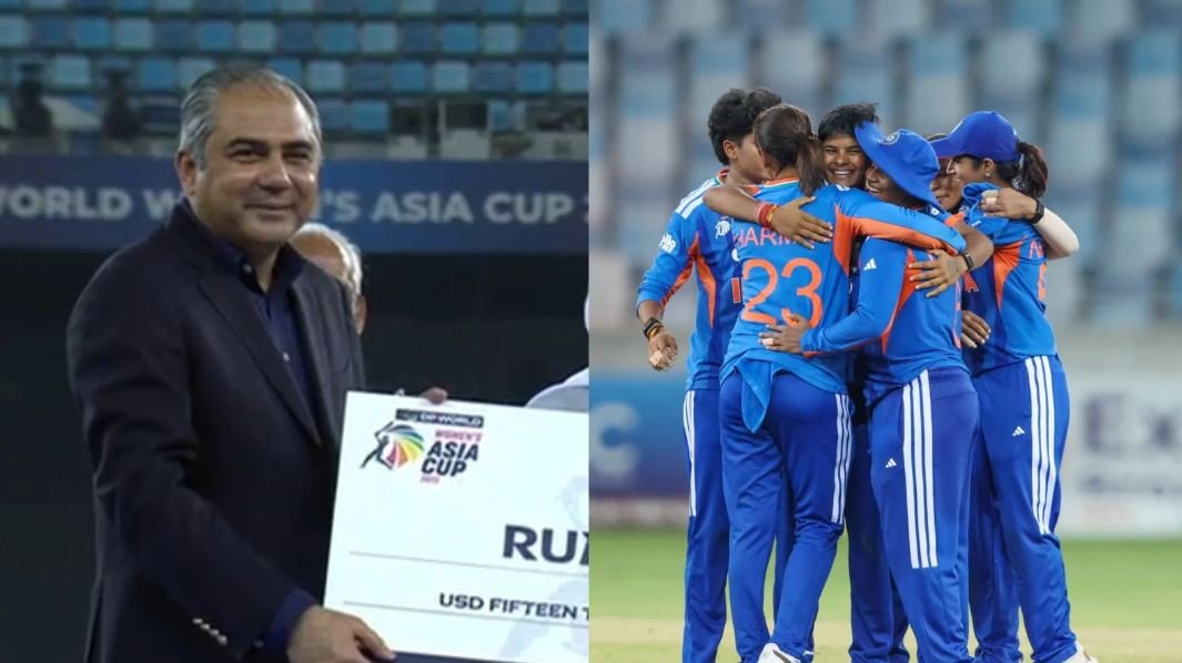 যে কারণে নাকভির হাত থেকে ট্রফি নেয়নি ভারত