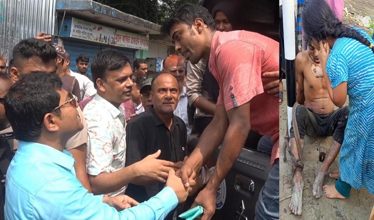খুঁটিতে বাঁধা সেই অনিককে পাঠানো হলো রিহ্যাবে