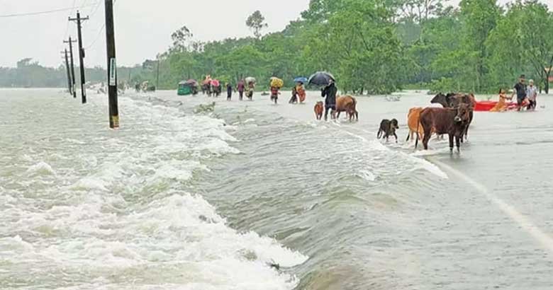 ৪ জেলায় বন্যার শঙ্কা