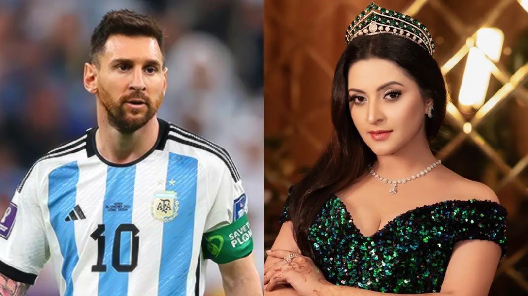 মেসির বিদায়ে স্মৃতিকাতর পরীমনি